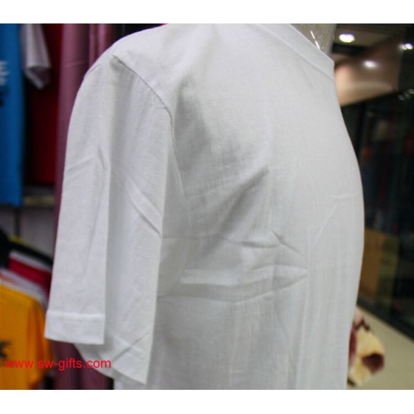 Fashion T Shirts Short Sleeve Round Neck Black White Male t-shirt Top Cotton In Stock