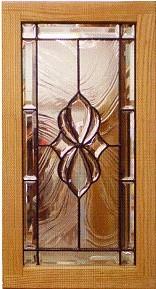 1in 1.5M Decorative Colored Encapsulating Stained Glass Double Glazing For Cabinet