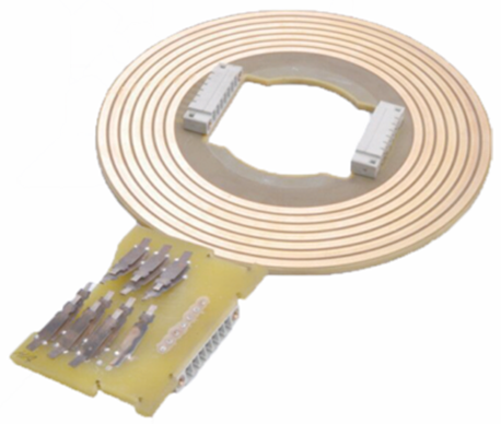 Customized PCB Pancake Slip Ring Supporting Multi Channel Hybrid Transmission