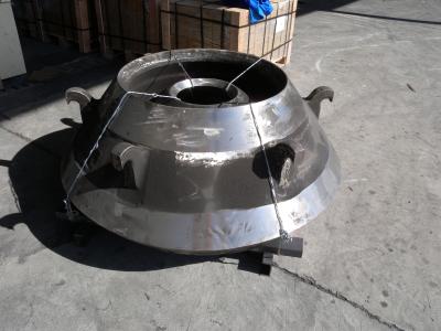 Minyu MCC1300 Stone Crusher Parts Mantle And Concave High Manganse Mn13 Mn18 Mn22