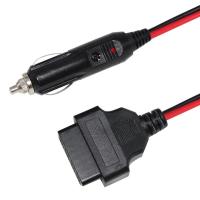 Universal Car Cigar Lighter to OBD2 Cable 12V-24V 16ft