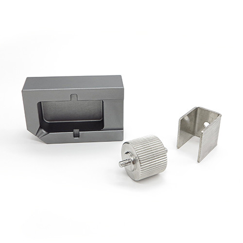 Anodized Metal Cover / Round Heatsink Customized Polished Parts Micromachining