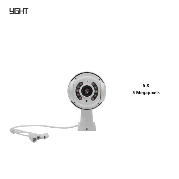 IP Speed Dome Camera Waterproof PTZ Camera 5MP 5X Optical Zoom