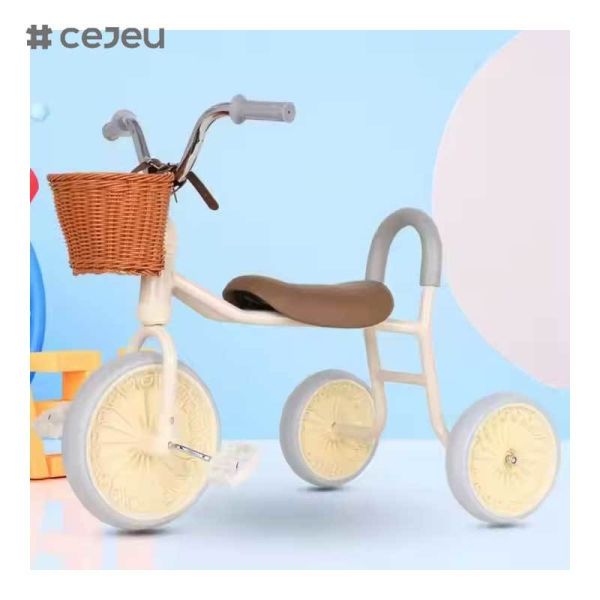 CJ-BY-02 Hot Children's Tricycle Bicycle Children's Tricycle Stroller Anti-rollover Pedal with Shaking Pedal Tricycle