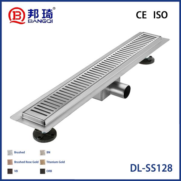 DL-SS128 Drainage de plancher en acier inoxydable européen