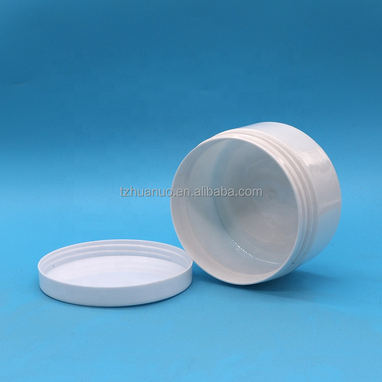 Medicine wide mouth containers with 8 oz PET round cream bottles and customized logo