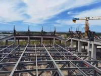 Je rayonne la fabrication de structure métallique pour le bâtiment de garage d'atelier d'entrepôt