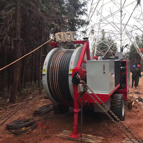 Non‑Rotating Braided Pulling Wire Rope Overhead Power Line Stringing