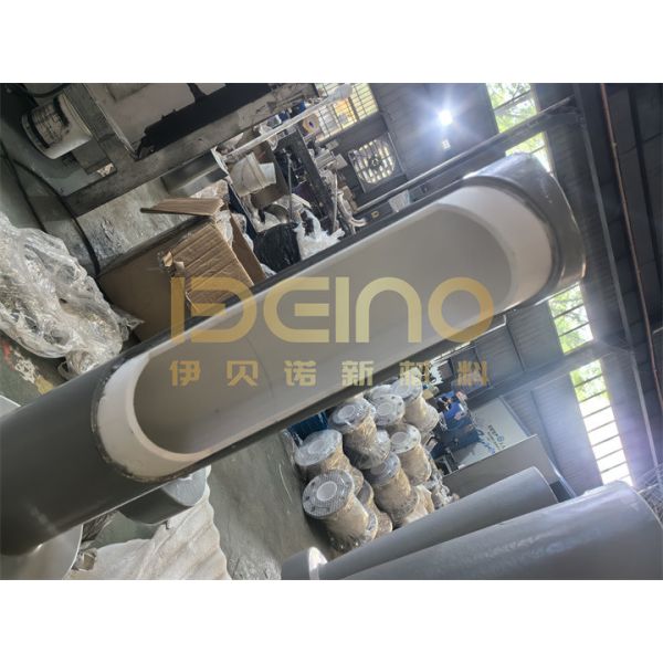 Stainless Steel Lined Ceramic Pipe Wear And Corrosion Resistant Ceramic Sleeve Lined Pipe For Lithium Battery Powder Conveying