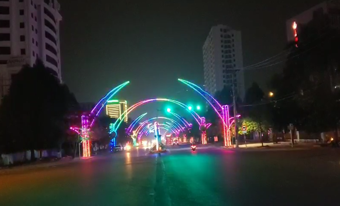 Полноцветный светодиодный точечный свет 3x16 бит Разрешение IP67 Led Mesh 4leds освещение