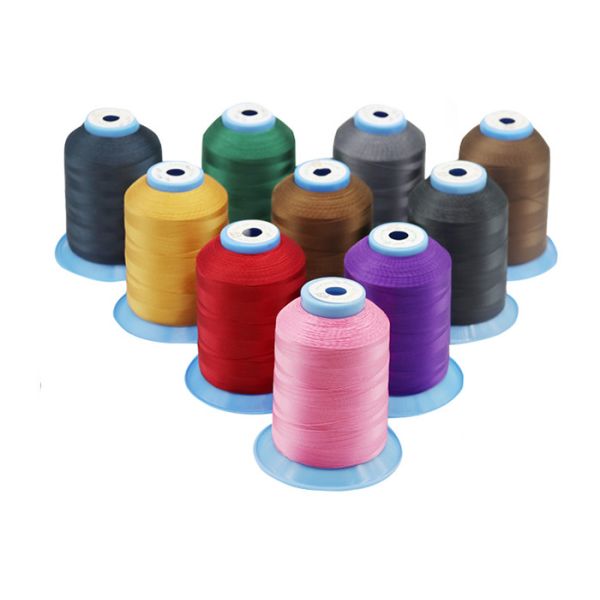 Cotton Synthetic Sewing Thread Small Core Wrinkle Resistance Dyed Color