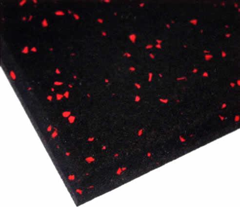 1mm-50mm Color speckled EPDM rubber flooring brick for gym sport