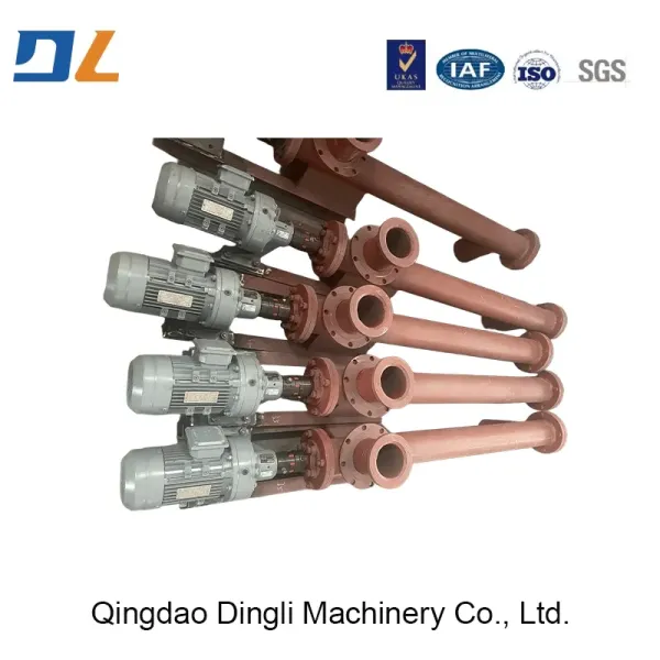 Industrial Screw Feeder with PLC Control VFD Adjustable Speed and 0.5% Metering Accuracy for Material Transport