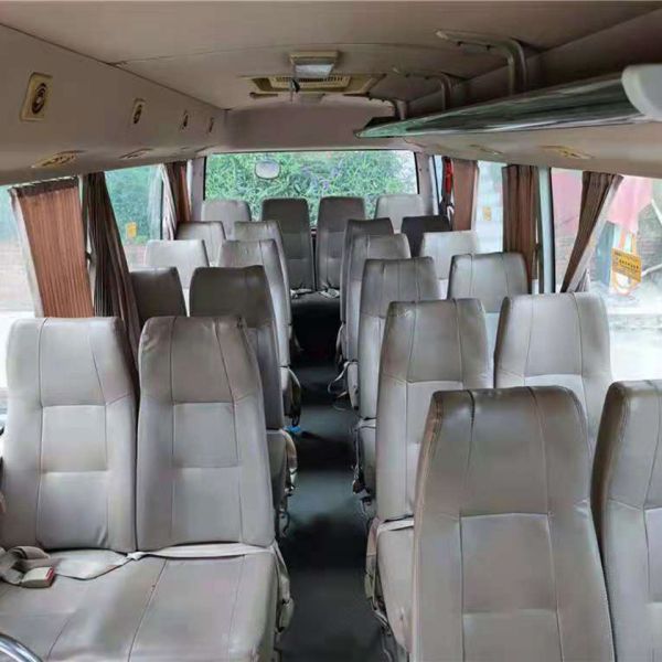 27 мест JMC Mini Coach LHD Shuttle Bus с дизельным топливом