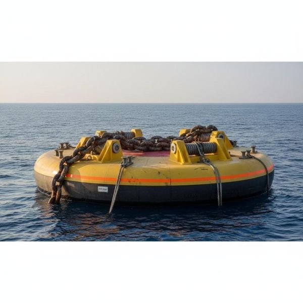 Single Point Mooring System Use General Surface Chain Support Buoy