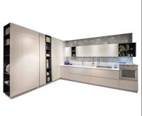 Buffets modernes de forces de défense principale en bois de noix avec des meubles de cuisine de tiroirs