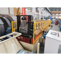 rollo de la pista del perno prisionero de 40m m - de 200m m automáticamente que forma la máquina con cortar hidráulico de la parada