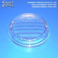 Custom High-Clarity Moulded Light Cover Lens From Soda Lime Glass