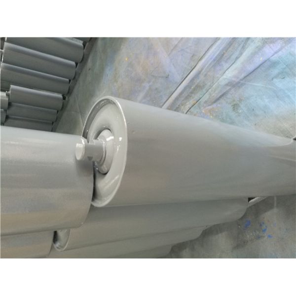 OEM 63.5mm Dia Belt Conveyor Rollers For Corrosive Environments