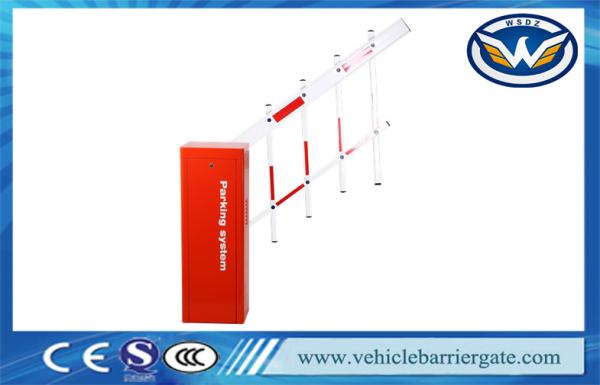 Highway Station Toll Barrier Gate Cold Roll Steel Sheet Housing With Adjusted Speed