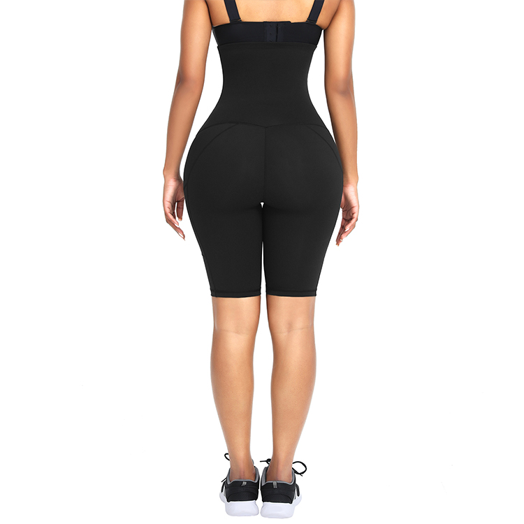 Шорты HEXIN средней формы для женщин Бодисуит Контроль живота Задница Подтягиватель бедра