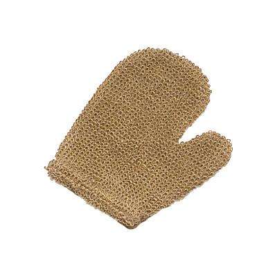 Body Wash Natural Hemp Exfoliating Bath Gloves 21x16 cm With Thumb