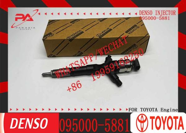 095000-5881 Inyector para camiones de aceite 23670-30050 Inyector para motores diesel 095000-5660 095000-5880 para TOYOTA