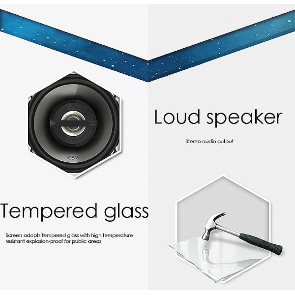 1080P 55 Inch Big Size WIFI Floor Stand Honrizontal Multi Touch Screen Information Kiosk All In One Computer