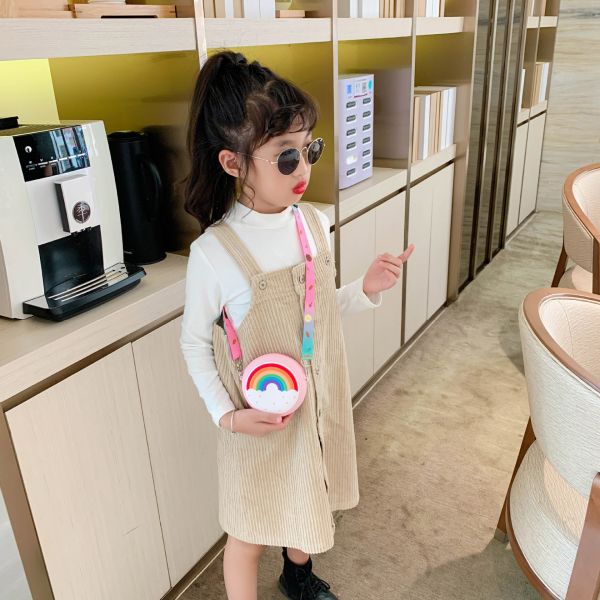 Силиконовый монетный кошелек с ключами Милая радужная бабочка Поднос для переодевания сумка Макияж сумка кошелек кошелек чемодан с ремешкой