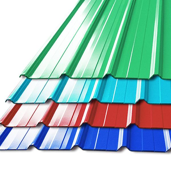 Width 600mm Corrugated SGCH SPCC Galvanized Roofing Sheets