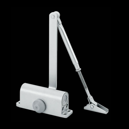 Door closer JYC-051B, square type, 25-45kgs, material steel, finishing powder coating