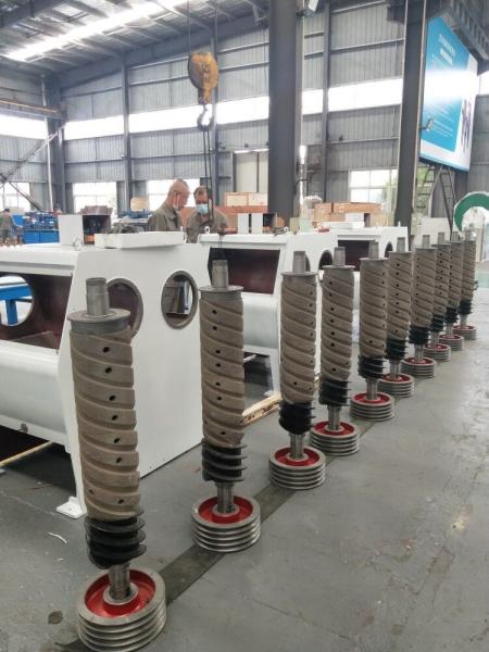 2.5x1.3x1.5m 2kw Vibratory Rice Paddy Cleaner For Rice Mill Plant Equipment