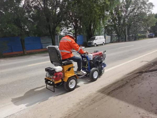 PCD Grinding Road Line Marking Removal Equipment- Diesel engine
