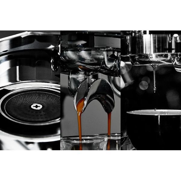 40*36*34* Professional Espresso Maker with Adjustable Four-Hole Steam and Milk Frother
