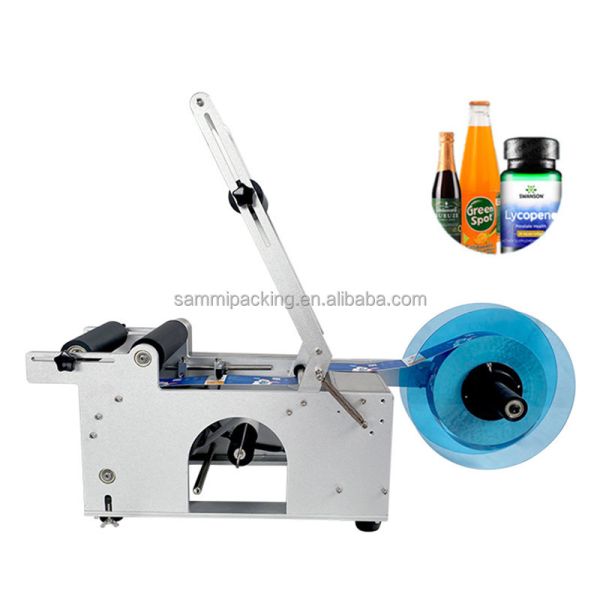 MT-50 Semi Automatic Cheap Price Fast Delivery Juice Bottle Labelling Machine