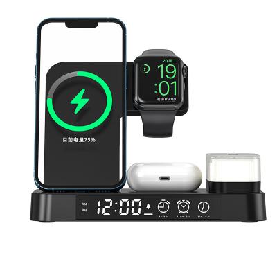 ABS Fast Qi Wireless Charging Stand Magnetic With USB Cable