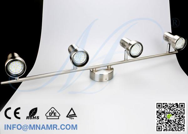 4x5W LED Ceiling Spotlight Fitting AC100-240V with Multi-Direction Adjustable Heads