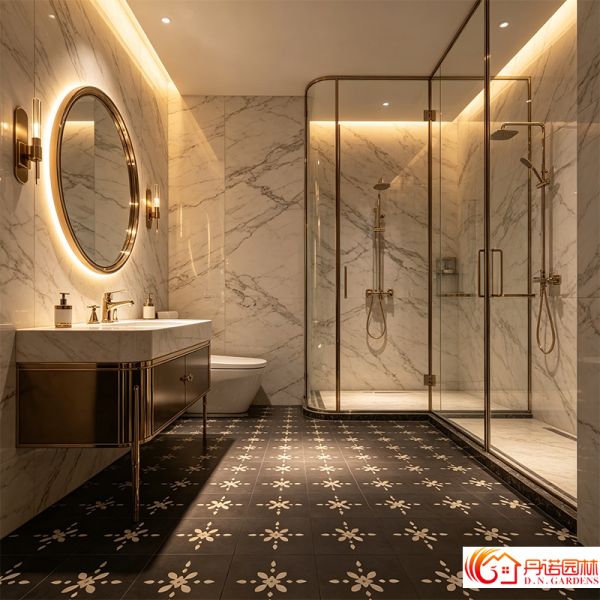 Exquisite Handcrafted High-density Black Color Cement Tile Mineral Pigments Eco-friendly Many Patterns Customizable for Floor