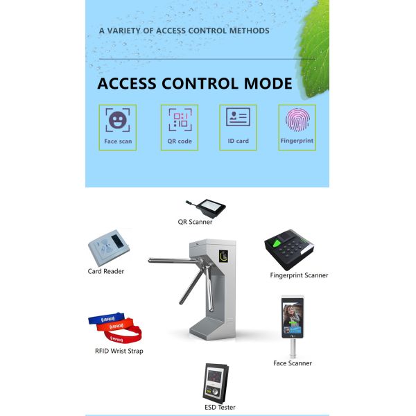 Entry Control 3 Arm Turnstile