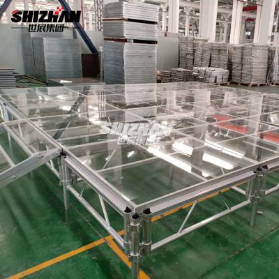 concerto quadrado Lotus Wedding Flower Stage de 290*290mm