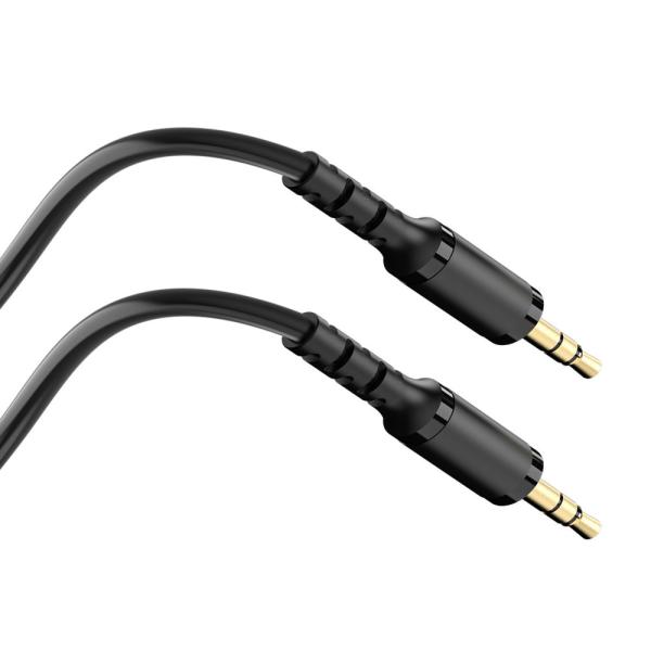 homem de 3.5mm a compatível livre do emaranhado auxiliar estereofônico masculino do cabo 3ft 1m com telefone 2018 do fones de ouvido