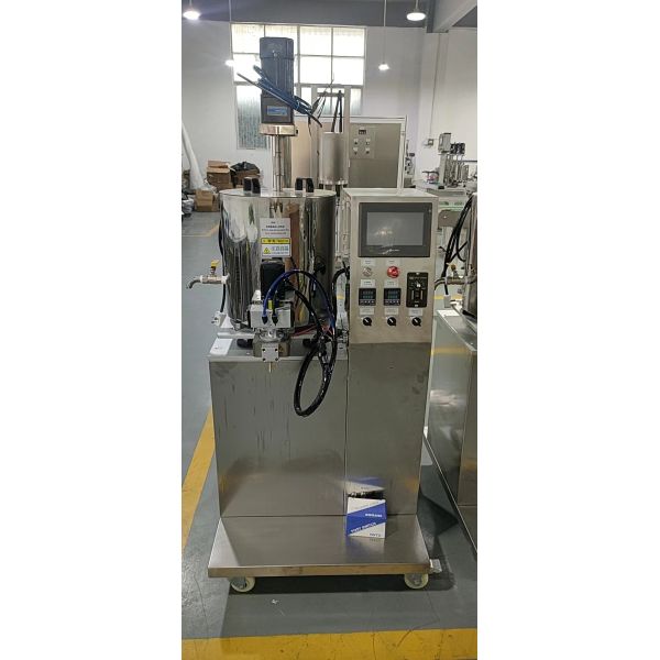 Automatic Gear Pump Filling Machine with One Filling Head 20L SS316L PLC Control