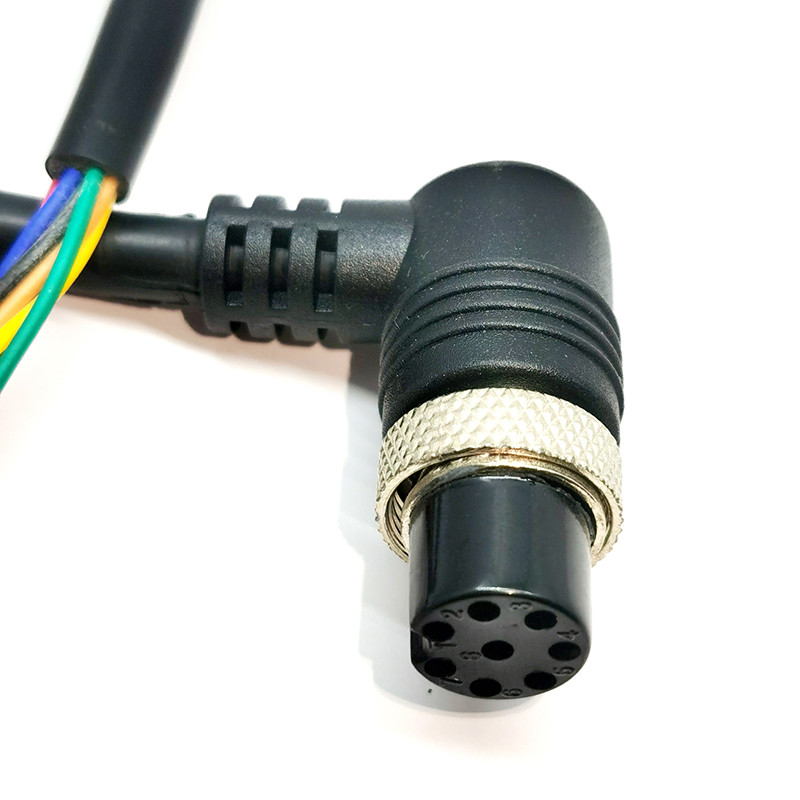 8 мужчина водоустойчивого соединителя автомобиля Pin iP65 прямоугольный главный к женщине