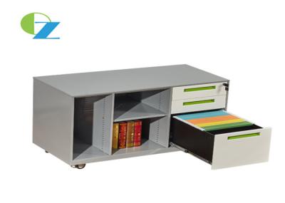 Left CPU Cabinet And Right Tambour Door Pedestal Cabinet Under Workstation Syestem