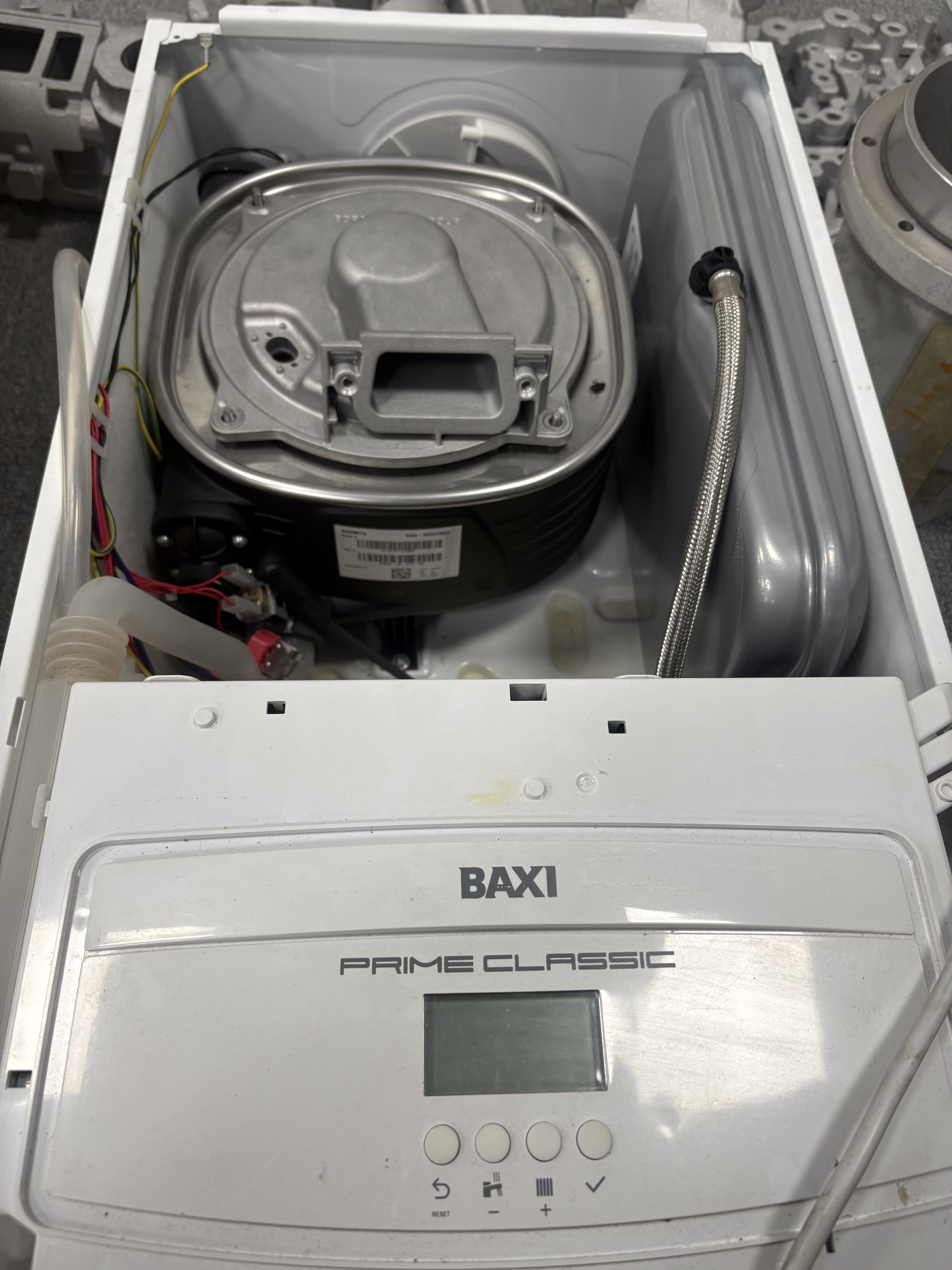 Baxi 7661748 Main Heat Exchanger Stainless Steel Replacement for 624 630 Combi Condensing Gas Boiler