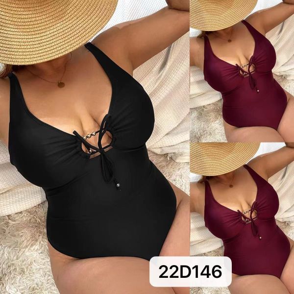 Сексуальные купальные костюмы жемчуга сплошного цвета swimwear размера положительной величины женщин для добавочных женщин размера