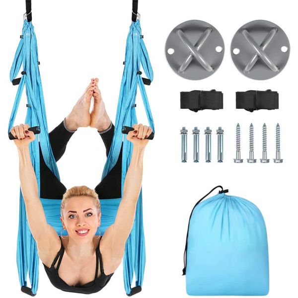 Aerial Flying Yoga Hammock Ceiling Anchors For Gym Home Fitness