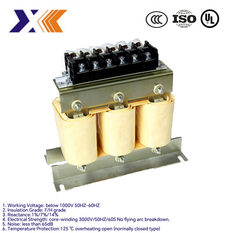 Custom 120kvar DC AC Industrial Reactor DC Choke AC Choke 3-phase Reactor for Power Supply