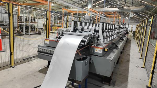 C Shaped Lipped Strut Channel Roll Forming Machine 1.2 - 2.6mm With 22KW Motor