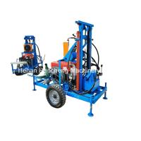 Máquina de perfuração de poços de água hidráulica de 150 m de grande torque rotativo com design moderno e compacto
